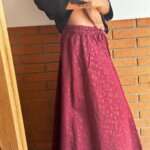 Falda estampada